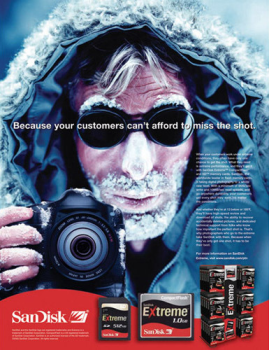 Sandisk Print Ad