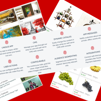 Content Management System based Mobile App platform