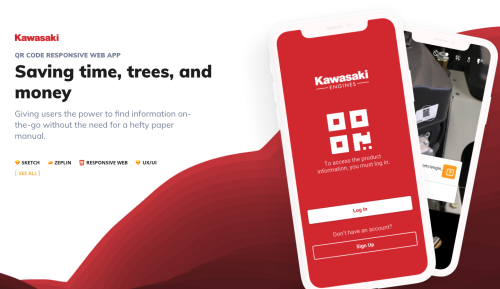 Kawasaki Responsive Web App UX