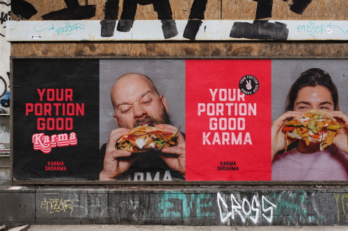 Karma Shoarma Brand Identity Design