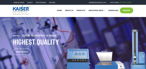 Manufacturing of Laboratory Testing Equipment's for Plastic Pipes