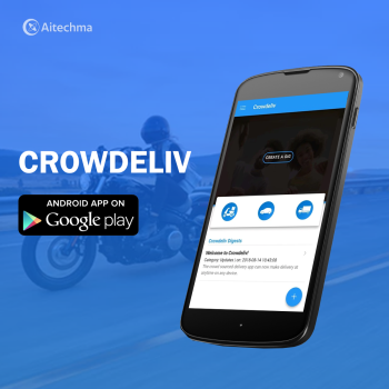 Crowdeliv Mobile App Development