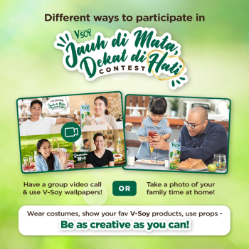 V-Soy Jauh di Mata, Dekat di Hati Contest