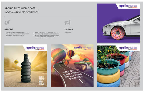 Apollo Tyres - Mena Region Social Media Management