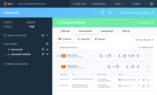 Alacra SaaS Product