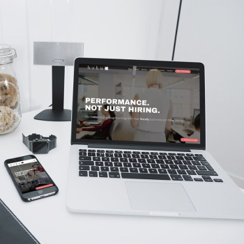 Website Design for recruitment agency