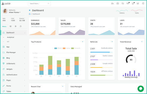 Angular 8 Admin
