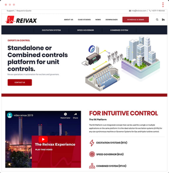 REIVAX North America INC. - WEB DESIGN AND DEVELOPMENT