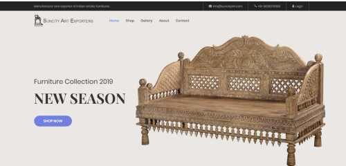 ERP + E-commerce Website for Furniture Manufacturer