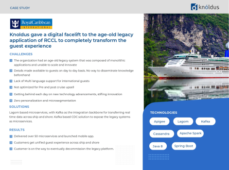 Knoldus Case Study | Royal Caribbean