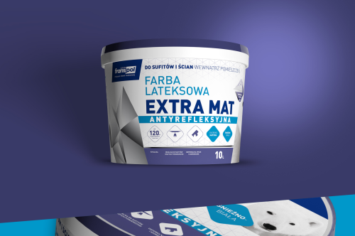 Wall paint packaging design