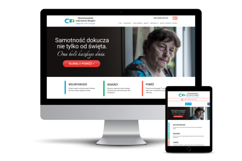 mali bracia Ubogich. Website