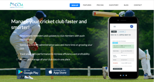 Cricket Club Manager - Mobile App for Sports Club Management