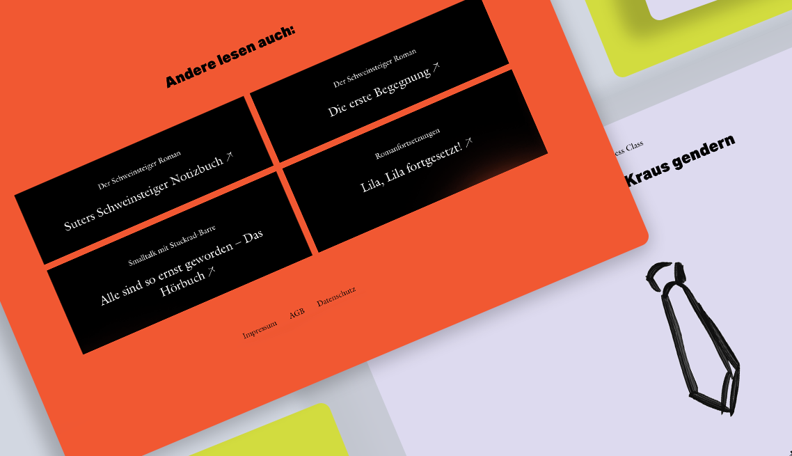 Personal website of a beloved author
