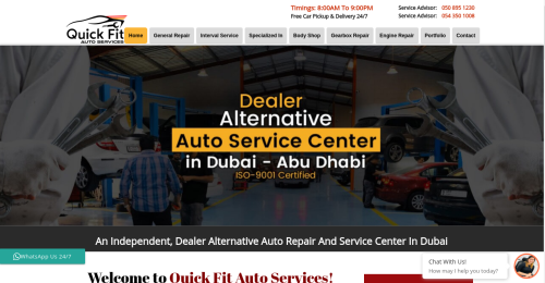 SEO für Quickfitautos.com