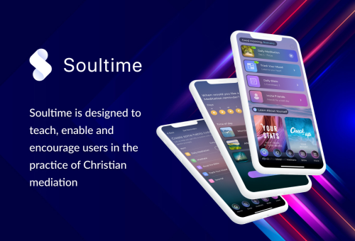 Soultime is designed to teach, enable and encourage users in the practice of Christian mediation