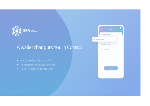 BitFreezer Crypto wallet app