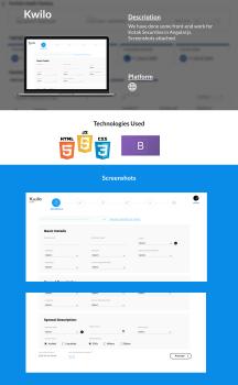 Kwilo for kotak securities