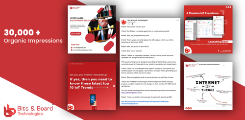 Bits and Board Tech. Social Media Marketing Project