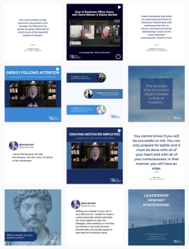 Blaine Bartlett IG Feed