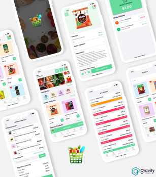Single Grocery Store iOS & Android Application