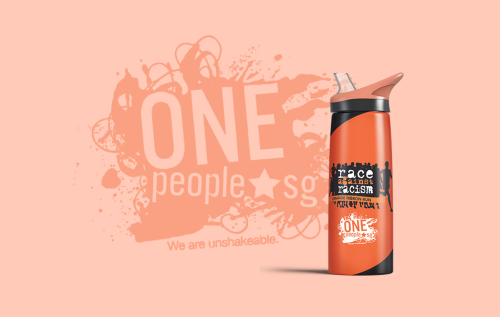 Race Against Racism Campaign by One People SG