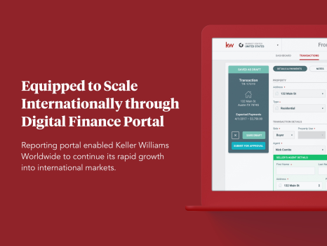 Digital Finance Portal for Keller Williams