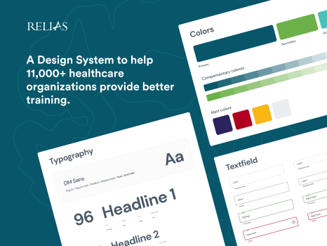 Relias: Design System for 11,000 Healthcare Organizations