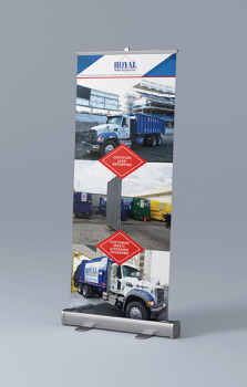 Royal Waste Services Exhibit Sign