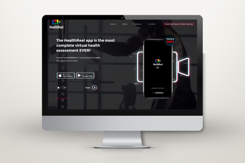 Responsive Landing Page, UX/UI
