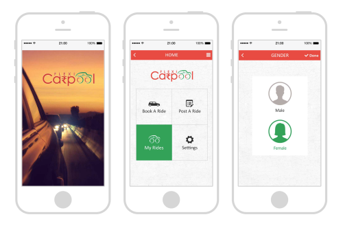 Flexi Carpool – Online Carpooling Application