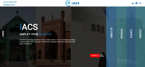 IACS Website Design