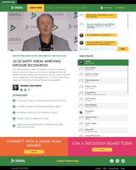 DEKRA: SAFETY IN ACTION CONFERENCE