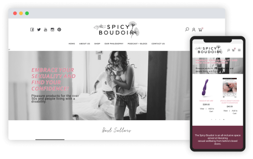 The Spicy Boudoir - Adult Website