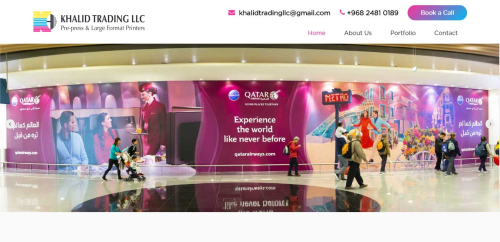 Khalid Trading Company Website