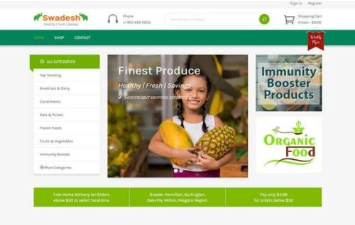 Swadesh - Online Grocery Store