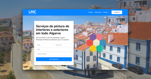 Web Design and Development for LMC Pintura