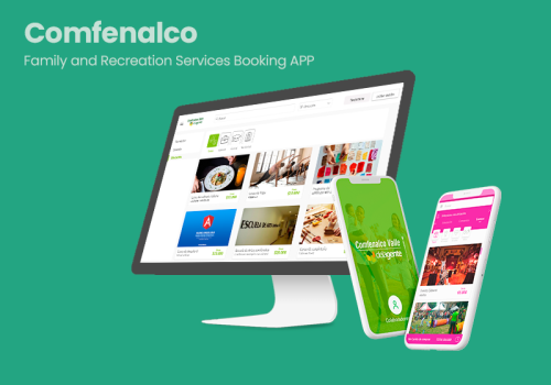 Recreation Services booking app