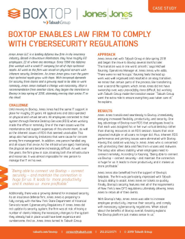 Law Firm Jones Jones Case Study