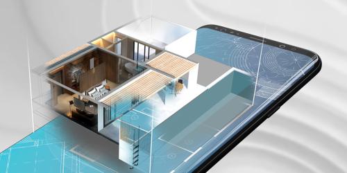 AR architectural visualization