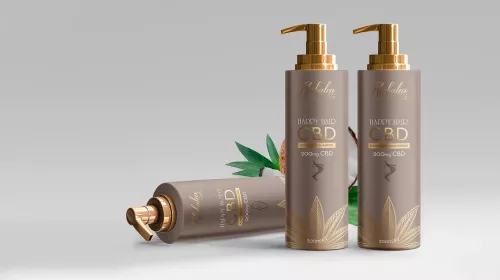 HERBALEA CARE SHAMPOO LABEL DESIGN