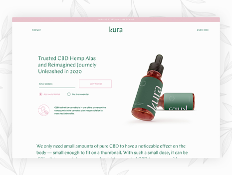 Kura E-Commerce website
