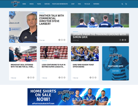 Halifax Panthers RLFC Website