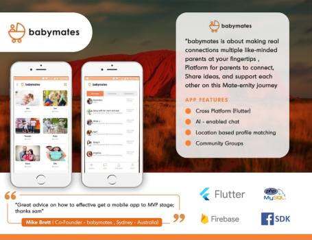 Tinder like APP for Mums and Dads