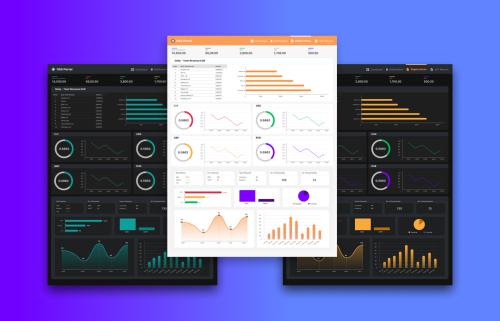 Dashboards for Admin Panel