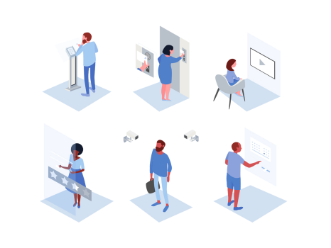 Isometric illustrations