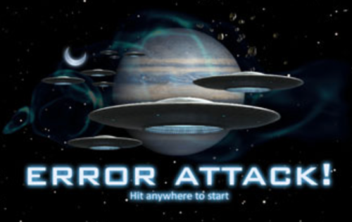 Error Attack HTML5 Game