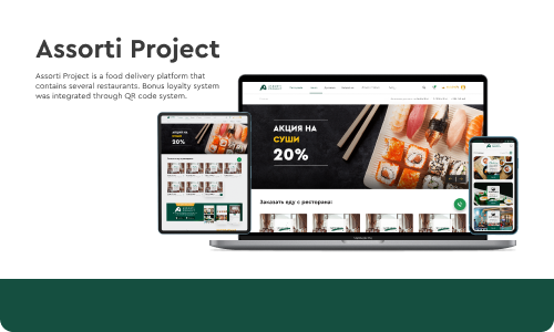 Assorti Project - Food Delivery App