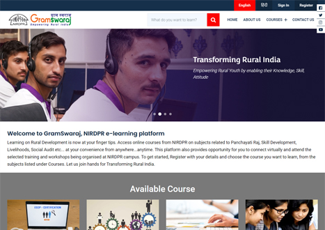 An E-Learning Platform for Continuous Learning and Skill Development