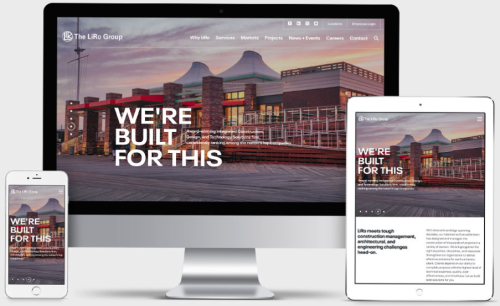 The LiRo Group Website Design and Development